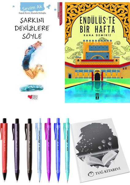 Endülüs'te Bir Hafta ve Şarkını Denizlere Söyle 2'li Set - Kalem