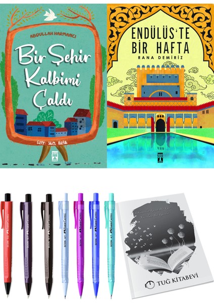 Endülüs'te Bir Hafta ve Bir Şehir Kalbimi Çaldı 2'li Set - Kalem
