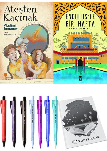 Endülüs'te Bir Hafta ve Ateşten Kaçmak 2'li Set - Kalem