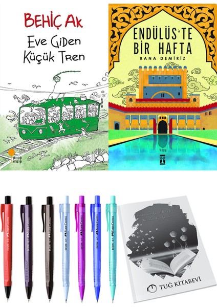Endülüs'te Bir Hafta ve Eve Giden Küçük Tren 2'li Set - Kalem