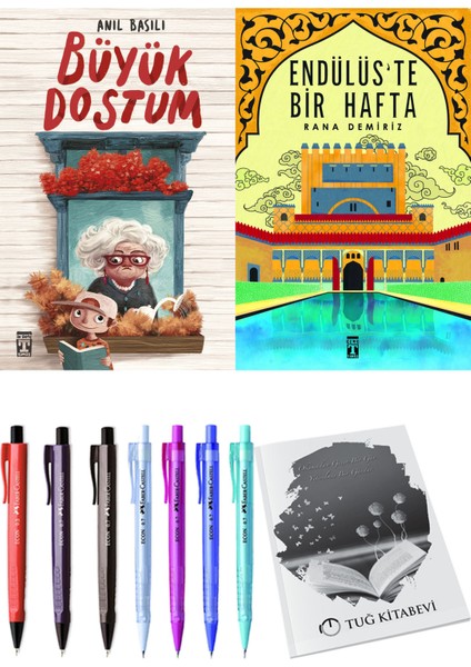 Endülüs'te Bir Hafta ve Büyük Dostum 2'li Set - Kalem