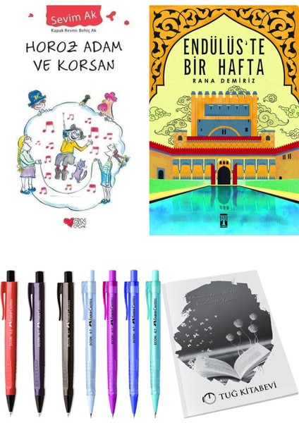 Endülüs'te Bir Hafta ve Horoz Adam ve Korsan 2'li Set - Kalem