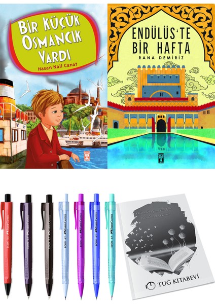 Endülüs'te Bir Hafta ve Bir Küçük Osmancık Vardı 2'li Set - Kalem