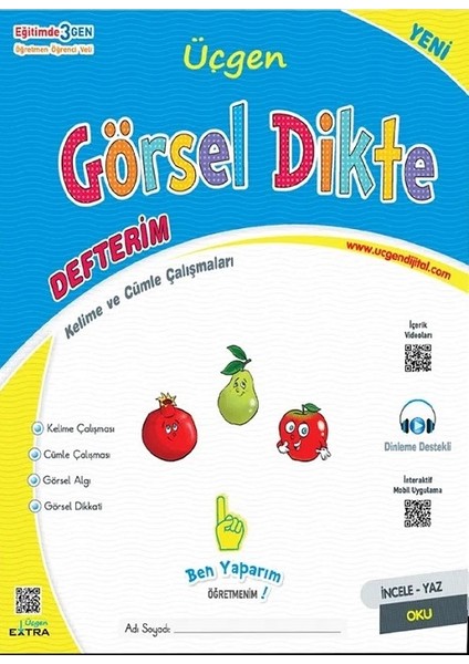 (Sınıf: 1) Görsel Dikte / Heceden Metne / Dikkat Ve Zeka / Kodlama