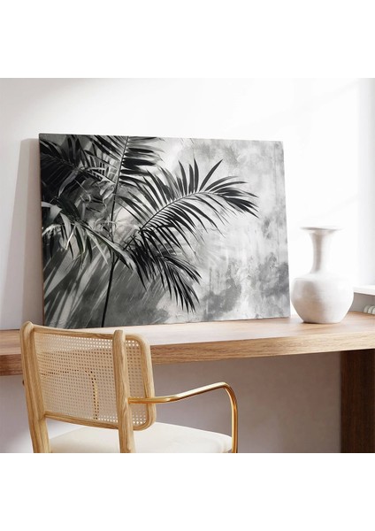 Palmiye Yansımaları Kanvas Tablo modelleri