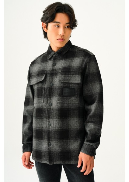 Siyah Erkek Gömlek LF2037243 LF2037243001 fiyatları