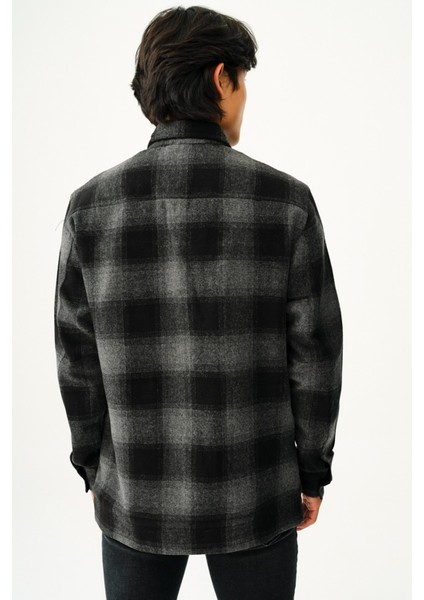 Siyah Erkek Gömlek LF2037243 LF2037243001 indirimleri