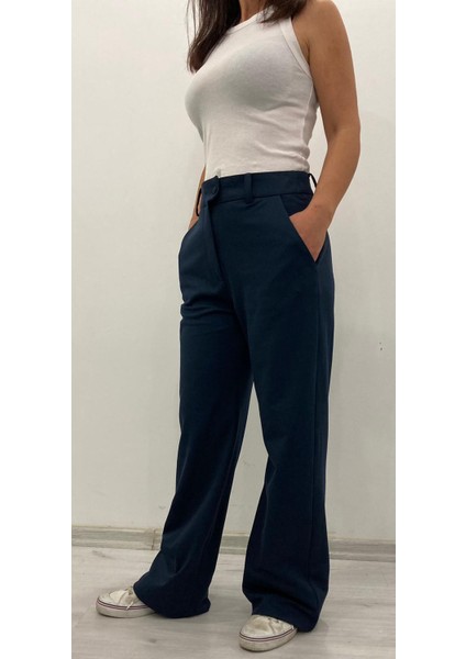 Lacivert Palazzo Pantolon fiyatları