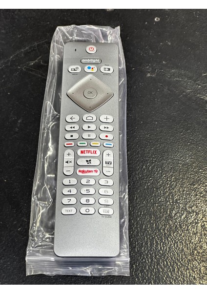 LCD LED Kumanda Phılıps Ambılıght Rakuten Netflıx Tuşlu
