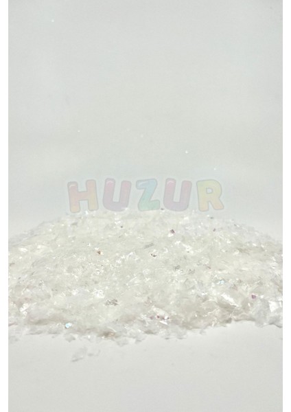 150 gr Beyaz Dekoratif Kristalize Yapay Kar Yılbaşı Süslemesi Yeni Yıl Malzemesi Minyatür Süsü indirimleri