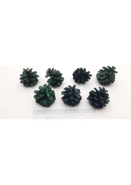 Yılbaşı Yeni Yıl Noel Ağacı Süsleme Için Dekoratif Boyalı Kozalak Model 13 fiyatları