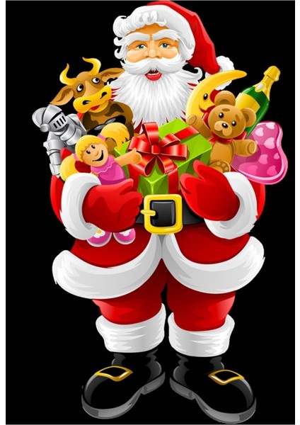 Yılbaşı Ayaklı Pano Noel Baba