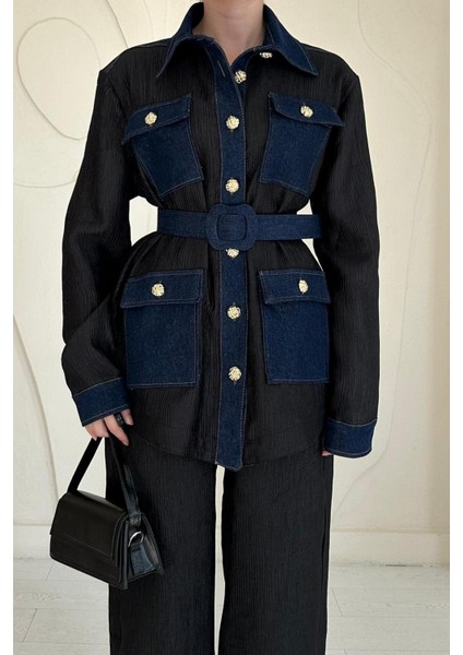 Garnili Cepli Gömlek ve Pantolon Takım fiyatları