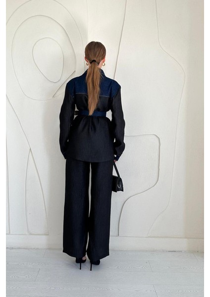 Garnili Cepli Gömlek ve Pantolon Takım fırsatları