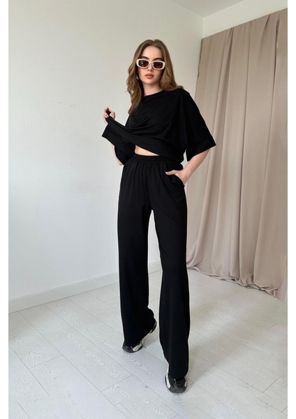 Modal Bluz ve Pantolon Takım