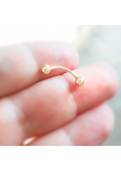 Altın Toplu Kaş ve Göbek Piercing fiyatları