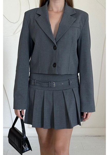 Bomber Ceket ve Pileli Etek Takım fiyatları