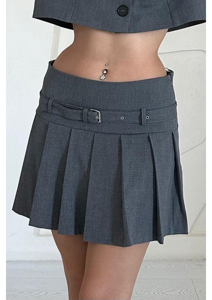 Bomber Ceket ve Pileli Etek Takım modelleri