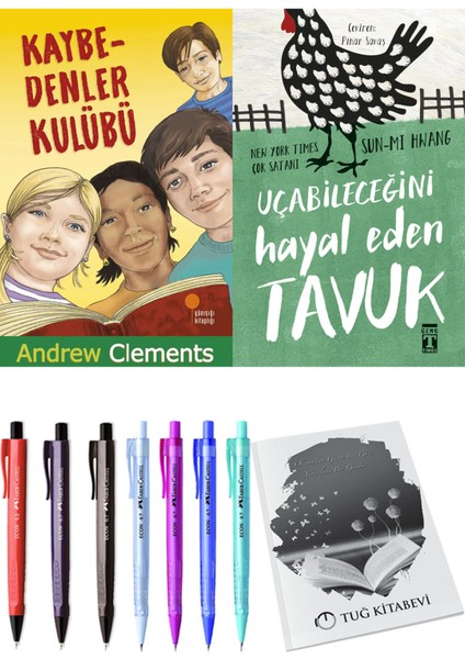 Uçabileceğini Hayal Eden Tavuk ve Kaybedenler Kulübü 2'li Set - Kalem