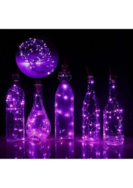 10MT Peri Mor 100 LED Pilli Noel Parti Yılbaşı Ağaç Dekoratif Aydınlatma Lambası Animasyonlu Süslem fiyatları