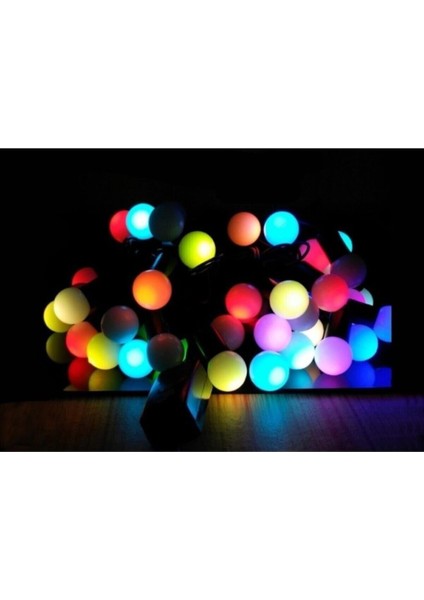 10MT Rgb 100 LED Fişli Noel Parti Yılbaşı Ağaç Dekoratif Aydınlatma Lambası Animasyonlu Süsleme fiyatları