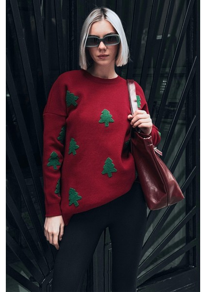 Kadın Nakış Detaylı Triko Kazak T3155 modelleri