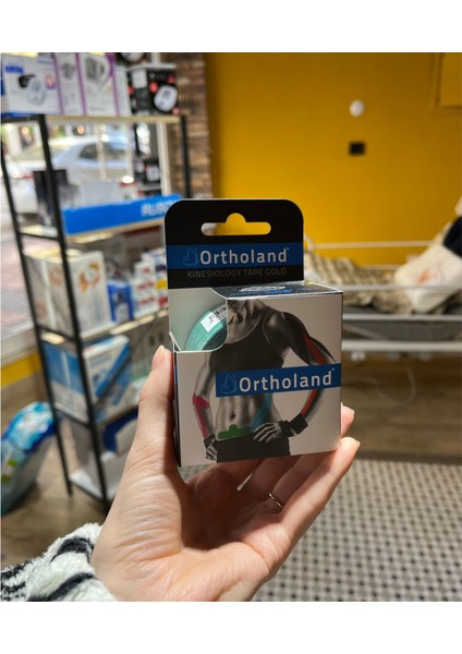 Kinesiology Ortholond Ağrı Bandı (Sarı)