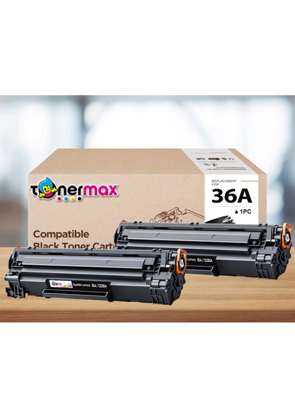 Hp CB436A Muadil Toner 2'li Paket / M1120 / M1522 / P1505