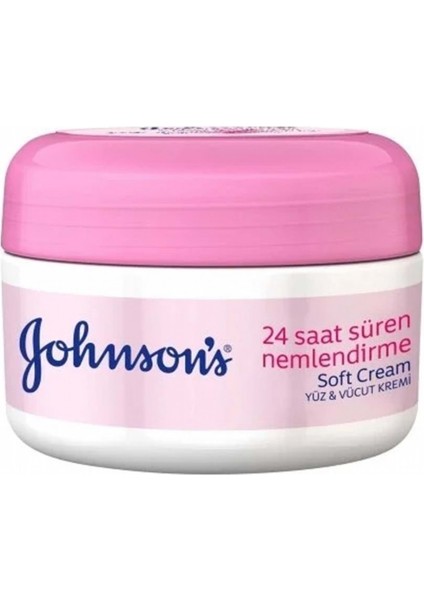 Johnson's Soft Yüz Ve Vücut Kremi 200ml