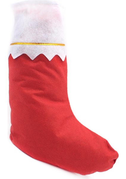 35 cm Yılbaşı Çorabı Noel Baba Çorabı Şömine Çorabı