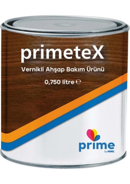 Primetex Koyu Meşe 0,75 Lt Vernikli Ahşap Bakım Ürünü