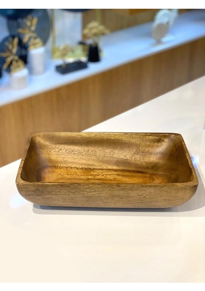 Akasya Dikdörtgen Kase 30x17 Cm fiyatları