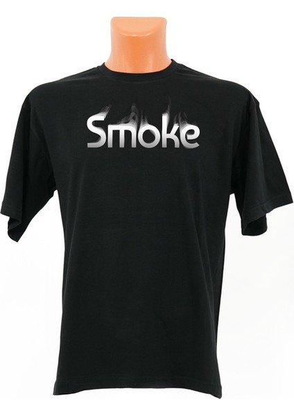 Smoke Baskılı Tişört