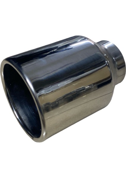 125 Lik Tekli Egzoz Ucu Düz, 125 mm Silindirik Egzoz Ucu Düz Model