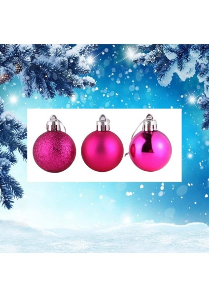 30 Adet Cici Top Gümüş Yılbaşı Çam Ağacı Süsü Dekor Süsleme Seti 6 cm fiyatları