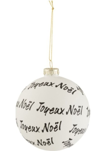 Joyeux Noel Yılbaşı Süsü / Siyah