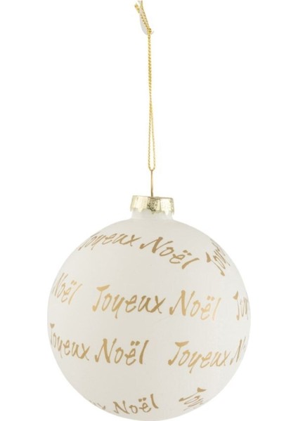 Joyeux Noel Yılbaşı Süsü / Gold