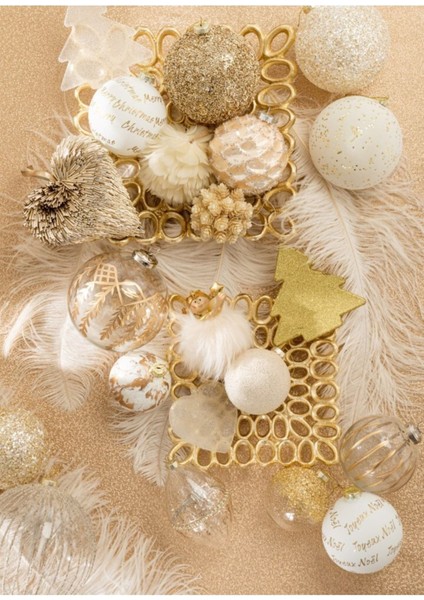 Joyeux Noel Yılbaşı Süsü / Gold fiyatları