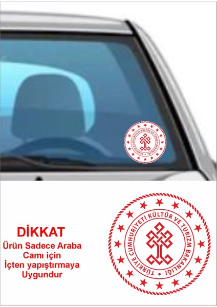 Kültür Bakanlığı Logo Sticker 01927