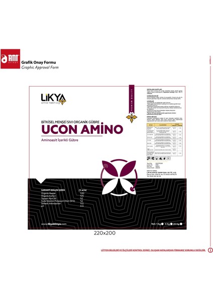 Ucon Amino Bitkisel Amino Asit