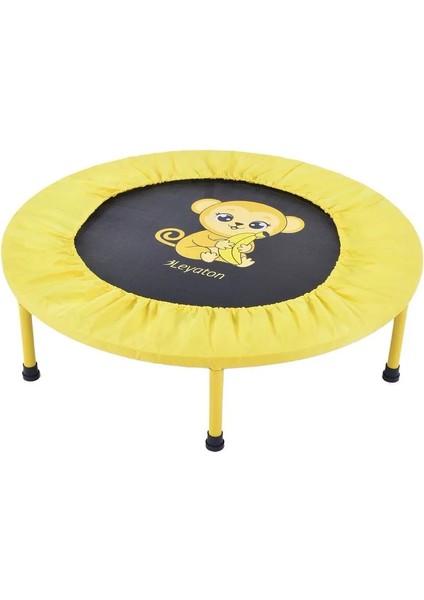 Trambolin 92 cm Deluxe (36 Inç Trambolin) Sevimli Maymun Desenli