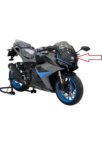 Gp-1 Taro 250R Far Grenajı Üçgen Siyah/ Mavi Orijinal