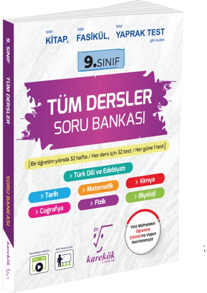 9. Sınıf Tüm Dersler Soru Bankası