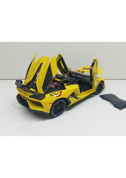 1:24 Sesli Işıklı Lamborghini Aventador (Full Açılan Version) modelleri