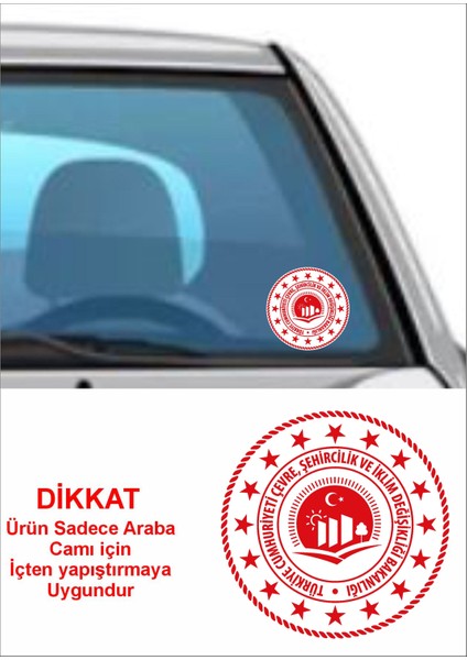 Çevre Şehircilik ve Iklim Değişikliği Bakanlığı Logo Sticker 01924