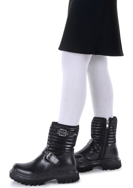 Kirle Çatlak Fermuarlı Günlük Kız Çocuk Bot Ayakkabı fiyatları