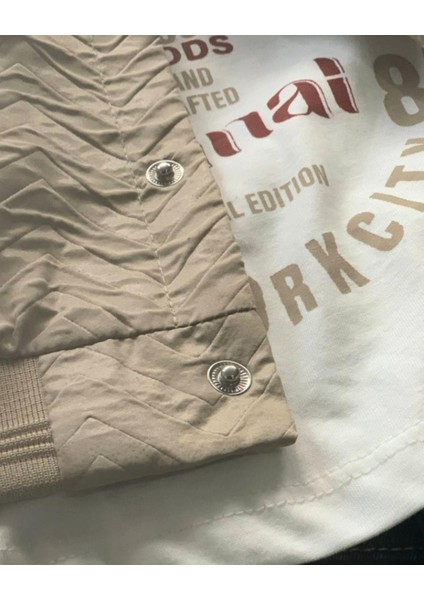Erkek Bebek Aylık Deri Ceket Sweat Pantolon Takım indirimleri
