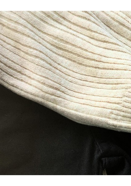 Erkek Bebek Aylık Hırka Gömlek Pantolon ve Papyonlu Takım (Krem) fırsatları