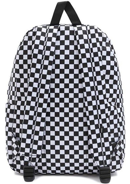 Mn Old Skool Check Backpack Sırt Çantası Damalı Beyaz