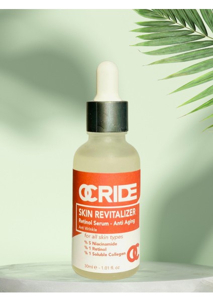 Yaşlanma Karşıtı Bitkisel Kolajen Vegan Cilt Serumu 30ML (Antı Agıng)